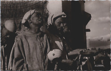 Algeria Scenes Et Types Mendiants Aveugles Vintage RPPC C148 picture