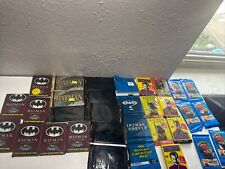 Large Lot of Batman Trading Cards 31 Packs picture