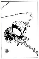 AMAZING SPIDER-MAN #51 1:50 VARIANT B&W BIG SKOTTIE YOUNG RETAIL INCENTIVE picture