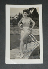 Vintage photograph of Carol Landis, autographed and signed - PIN-UP - 1948 picture