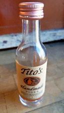 Tito's Empty  50 ml liter Bottle with Cap 100% to Charity picture
