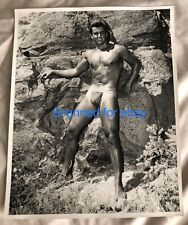 BRUCE OF LA 1950's LOS ANGELES 8x10 MALE PHYSIQUE BEEFCAKE PHOTO OF JOHN KNIGHT picture