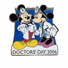 RARE DISNEY PIN WDW Doctors Day 2006 45987 Mickey Minnie Mouse MD LE 2000 picture