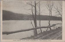 View from East Lake Waramaug, New Preston, Connecticut Postcard,1917 picture