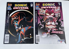 Sonic Universe #68 Total Eclipse 2 Of 4 & Sonic #73 Spark Of Life 3 Of 4 picture