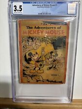 1931 Adventures of Mickey Mouse 1 CGC 3.5 First Disney Book picture