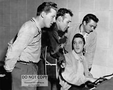 ELVIS PRESLEY, JERRY LEE LEWIS, JOHNNY CASH & CARL PERKINS - 8X10 PHOTO (AA-123) picture