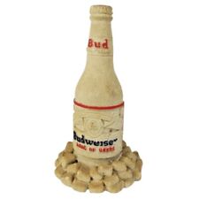 1992 Authentic Mr. Sandman Budweiser Bottle Real Sand Sculpture  picture