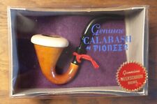 PIONEER Calabash Gourd & Meerschaum Pipe w/Original Package . VG Cond.  READ picture