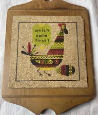 Vintage Chicken & Egg “Which Came First”.  Cute picture
