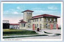 DEAL CASINO AT DEAL BEACH NEW JERSEY*NJ*UNION NEWS CO NEW YORK ANTIQUE POSTCARD picture