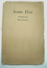 1906 John Hay Scholar Statesman Speech Transcript to Brown University by Bishop picture