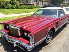 1979 Lincoln Mark 5 continental convertible Car picture