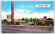 Postcard, Bonanza Lodge, Las Vegas Nevada, Freemont Street picture