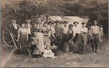 150th Anniversary Machias Valley Pageant Group 1913 RPPC Postcard - Unposted picture