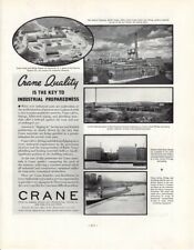 1936 Vintage print ad Crane Plumbing Key to Prepardness Hoover Co North Canton  picture
