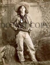 Antique Repro Photo Print Cowboy John Baker Omohundro known as Texas Jack  picture
