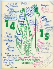 1974-75 Grade School Annual/Yearbook, Wayne Van Horn, Bakersfield, California  picture