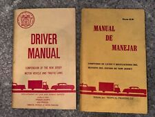 1965  New Jersey Driver Manual Pair - English & Spanish Versions picture