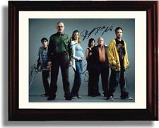 8x10 Framed Breaking Bad Autograph Promo Print - Cast Signed picture