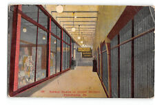 Philadelphia Pennsylvania PA Damaged Creased Postcard 1910 Subway Station Gimbel picture