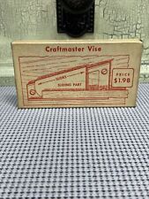in Original Box VINTAGE Craftmaster Vise for Workbench Planing Work Holding picture