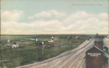Historic Buffalo, North Dakota Bird's Eye View R.R. Great Western Elevator Co  picture
