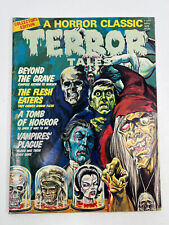 vtg April 1976 Terror Tales Magazine Monster Witch Horror vampire tomb GOOD picture