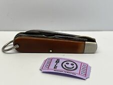 Vintage Camillus NEW YORK USA 2 Blade Electrician Lineman Pocket Knife #4682 picture