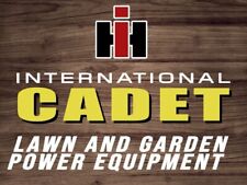 IH Cub Cadet Lawn & Garden Tractors New Metal Sign: 9x12 &  picture