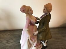 Vintage Victorian Dancers Musical Figurines Plays Somewhere My Love  picture