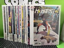 Magnificent Ms. Marvel #1-18 Full Run Complete Series + Annual Variants 2019 NM picture