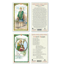 Laminated Prayer to St. Patrick & St. Patrick's Breastplate Holy Prayer Card Set picture