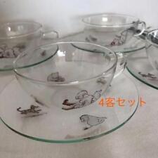 Disney WINNE THE POOH DISNEY Noritake JAPAN Cup & saucer set of 4 vintage picture