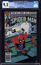 Spectacular Spider-Man #114 CGC 9.2 WH Super RARE Double Cover AND Mark Jewelers picture