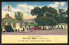The Elms Motel Bishop California US 395 and 6 Vintage Roadside Postcard RS picture