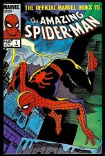 Official Marvel Index to Amazing Spider-Man #1-6 set...VF to NM...1985 picture