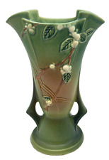 Roseville Art Pottery Green Snowberry 