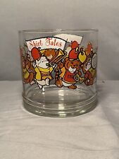 Vintage 1980's Shirt Tales Glass Bowl Candy Dish No Lid picture