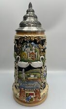 German Beer Stein Castles of King Ludwig Neuschwanstein LIMITED EDITION picture