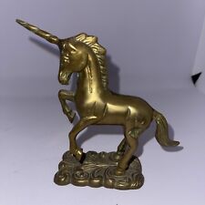 Vintage Authentic PENCO Brass Rearing Unicorn 4 1/2