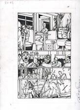 The Evil Within #1 pg 19 Original Alex Sanchez Art based on HORROR Video game picture