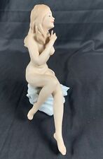 ✨Vintage Porcelain Nude Nymph Figurine Art Deco Schaubach Wallendorf 1764 7.5”✨ picture