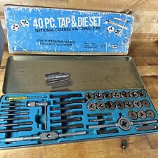 Vintage 70s Royal Tools 40pc Tap & Die Set W/ Case - Made In Japan picture
