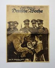 1939 Deutsche Woche Illustrierte  (German Week Illustrated), ADOLF HITLER Issue picture