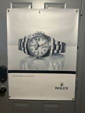 Rolex Oyster Perpetual Explorer 2 Advertising Translite Sign Poster Image 30x40 picture