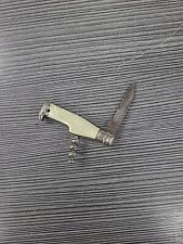 VINTAGE MOP MINI RICHARDS FOLDING KNIFE CORK SCREW BOTTLE SHAPE SHEFFIELD ENG picture