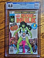 Savage She-Hulk #1 CGC 8.0 WP Newsstand Marvel Comics 1980 1st She-Hulk picture