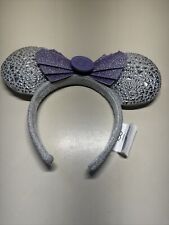 2023 Disney Parks D100 Platinum 100th Anniversary Mickey & Minnie Mouse Ears picture