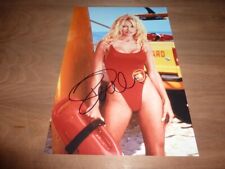 PAMELA ANDERSON signed 12X8 photo BAYWATCH + COA picture